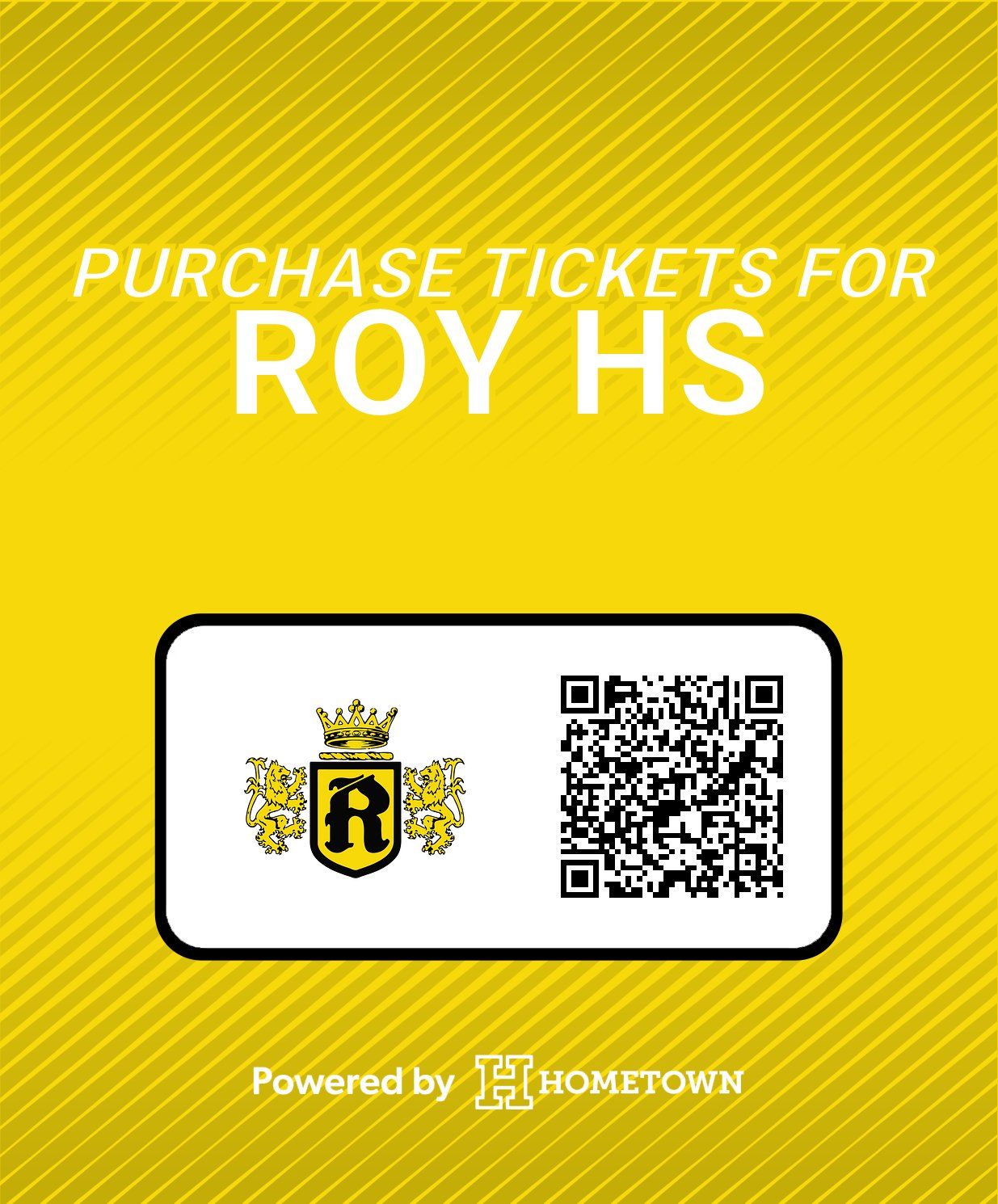 RHS Hometown Tickets QR 2025 1
